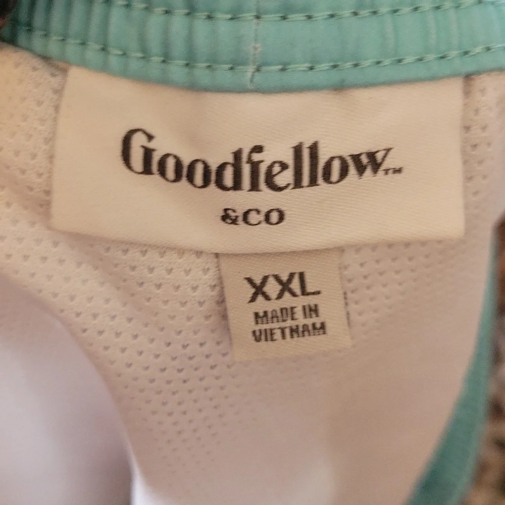 Flamingo Graphic Swim Trunks XXL